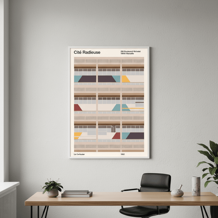Cite Radieuse by Florent Bodart wall - art - picture - poster