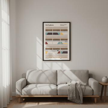 Cite Radieuse by Florent Bodart wall - art - picture - poster