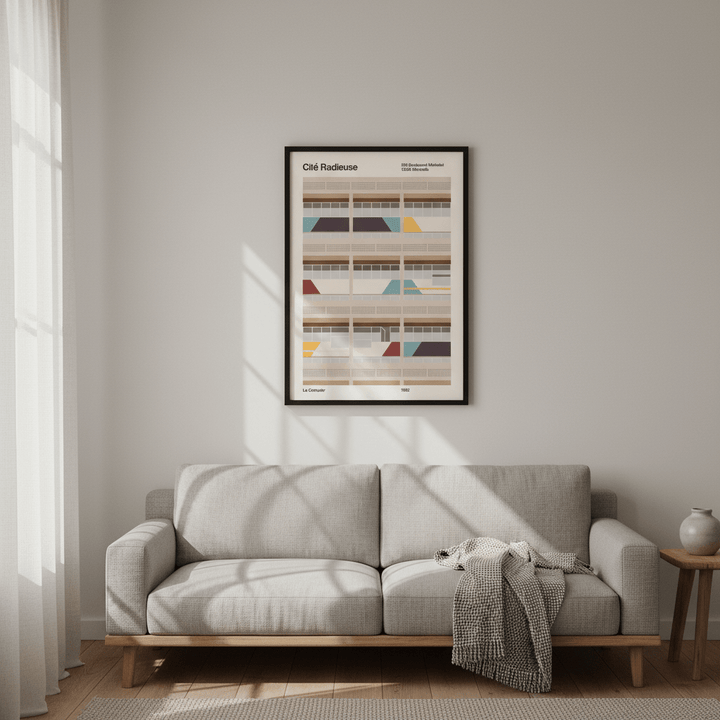 Cite Radieuse by Florent Bodart wall - art - picture - poster
