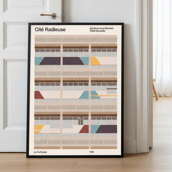 Cite Radieuse by Florent Bodart wall - art - picture - poster