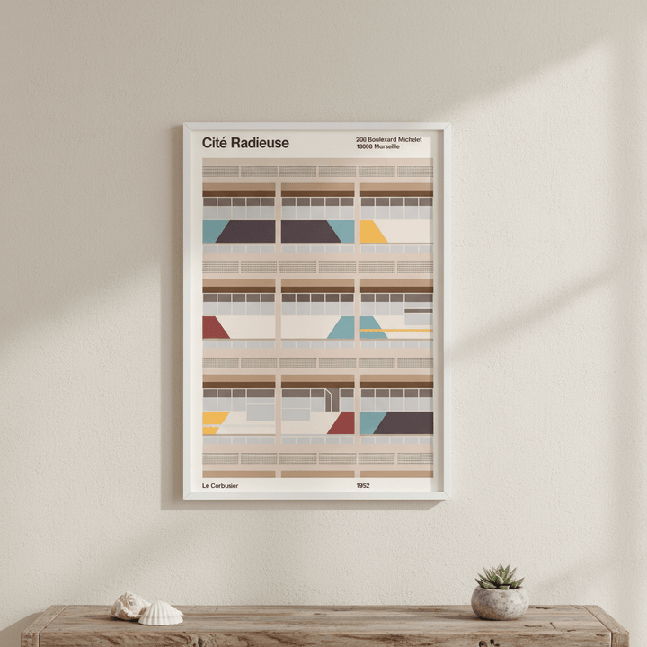 Cite Radieuse by Florent Bodart wall - art - picture - poster
