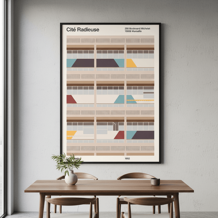 Cite Radieuse by Florent Bodart wall - art - picture - poster