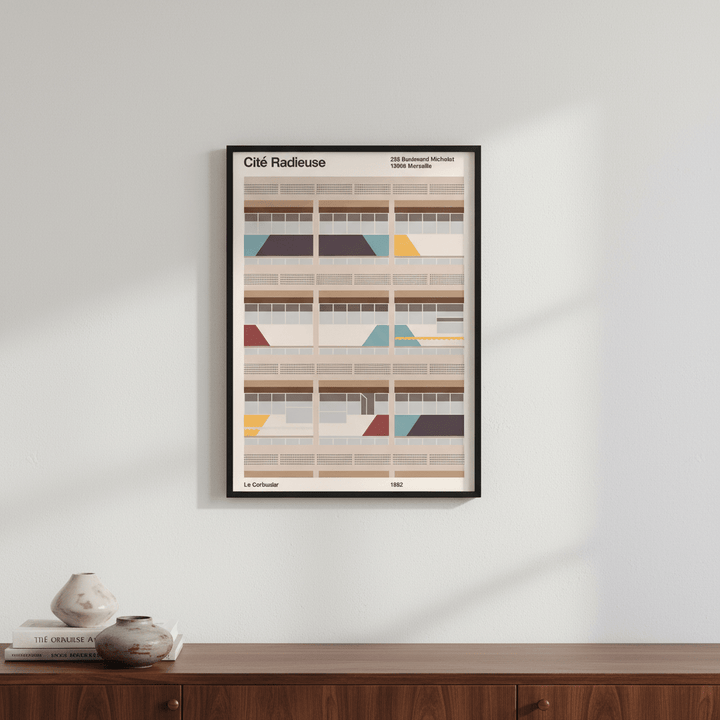 Cite Radieuse by Florent Bodart wall - art - picture - poster