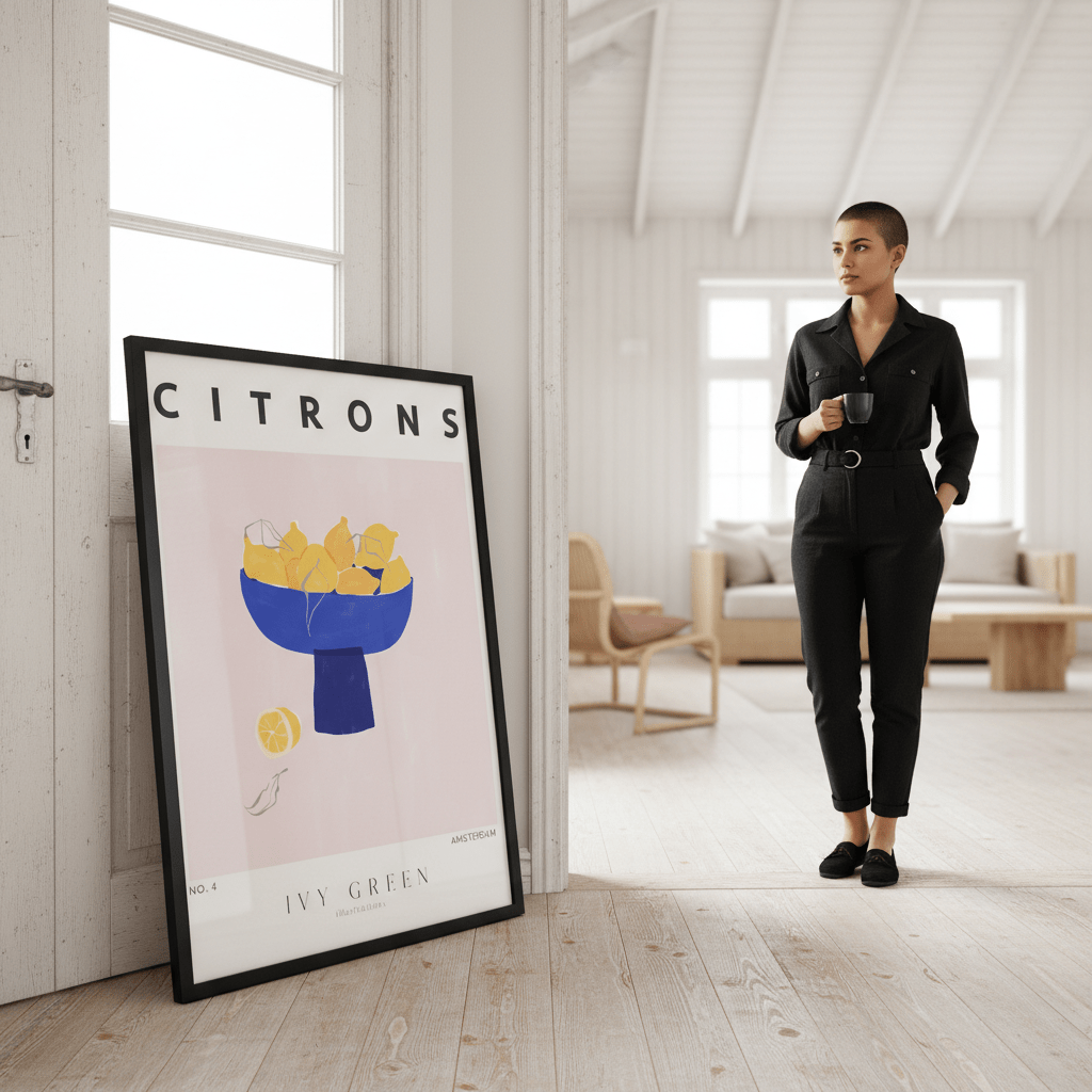 Citrons by Ivy Green Illustrations wall - art - picture - poster