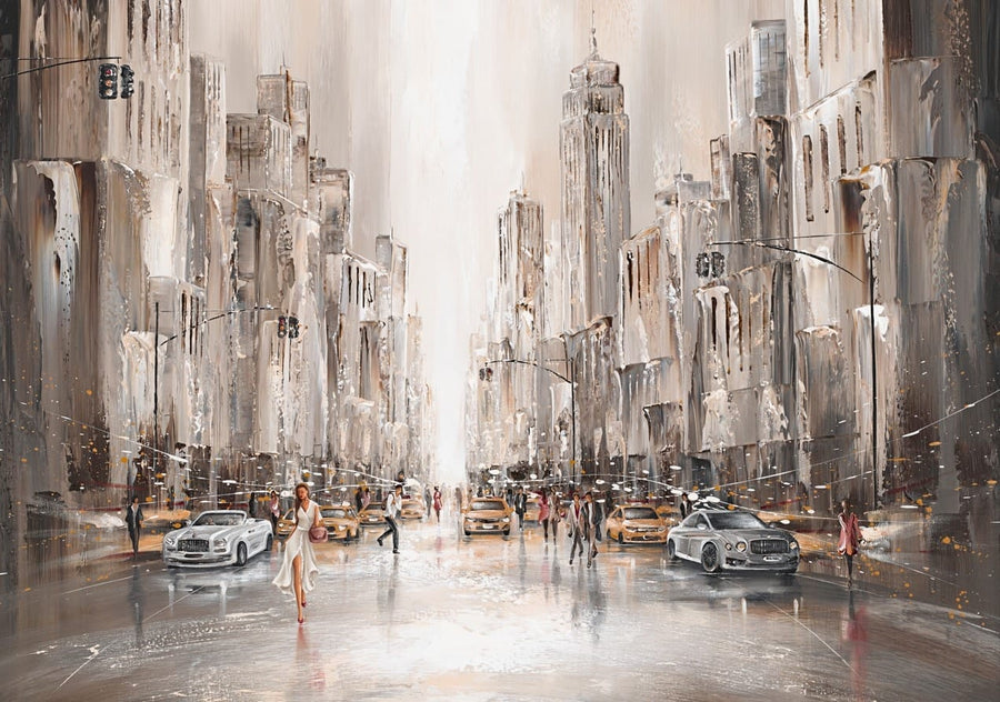 City Life, New York By Isabella Karolewicz Art