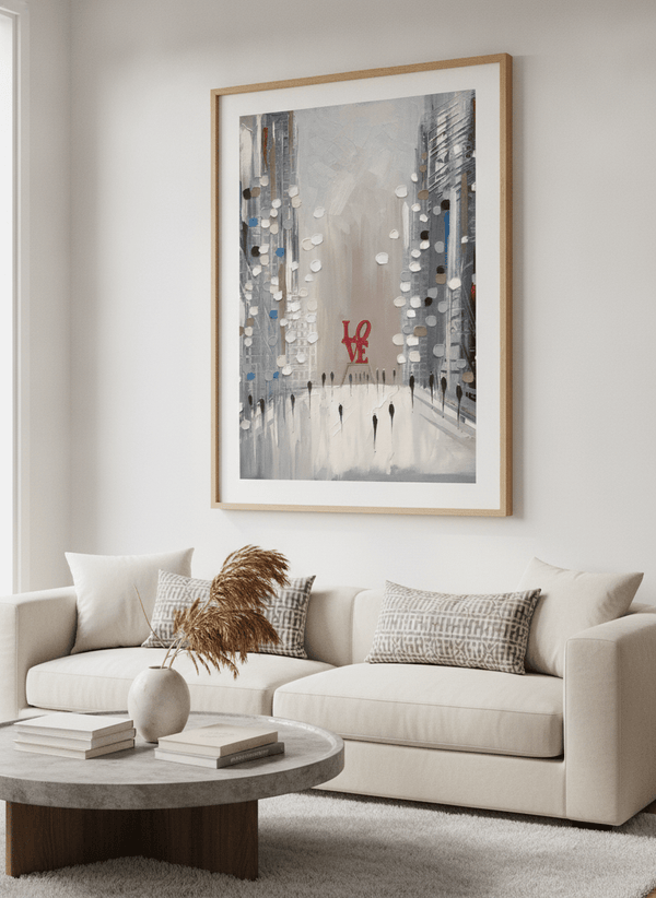 City Love By Ekaterina Ermilkina | Art & Canvas Print