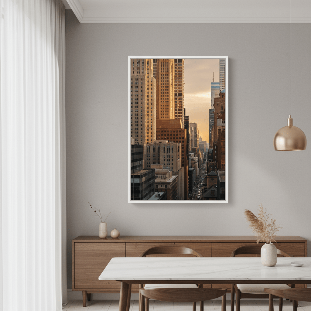 City Morning by Cordula Schaefer wall - art - picture - poster
