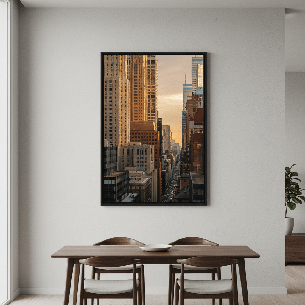 City Morning by Cordula Schaefer wall - art - picture - poster