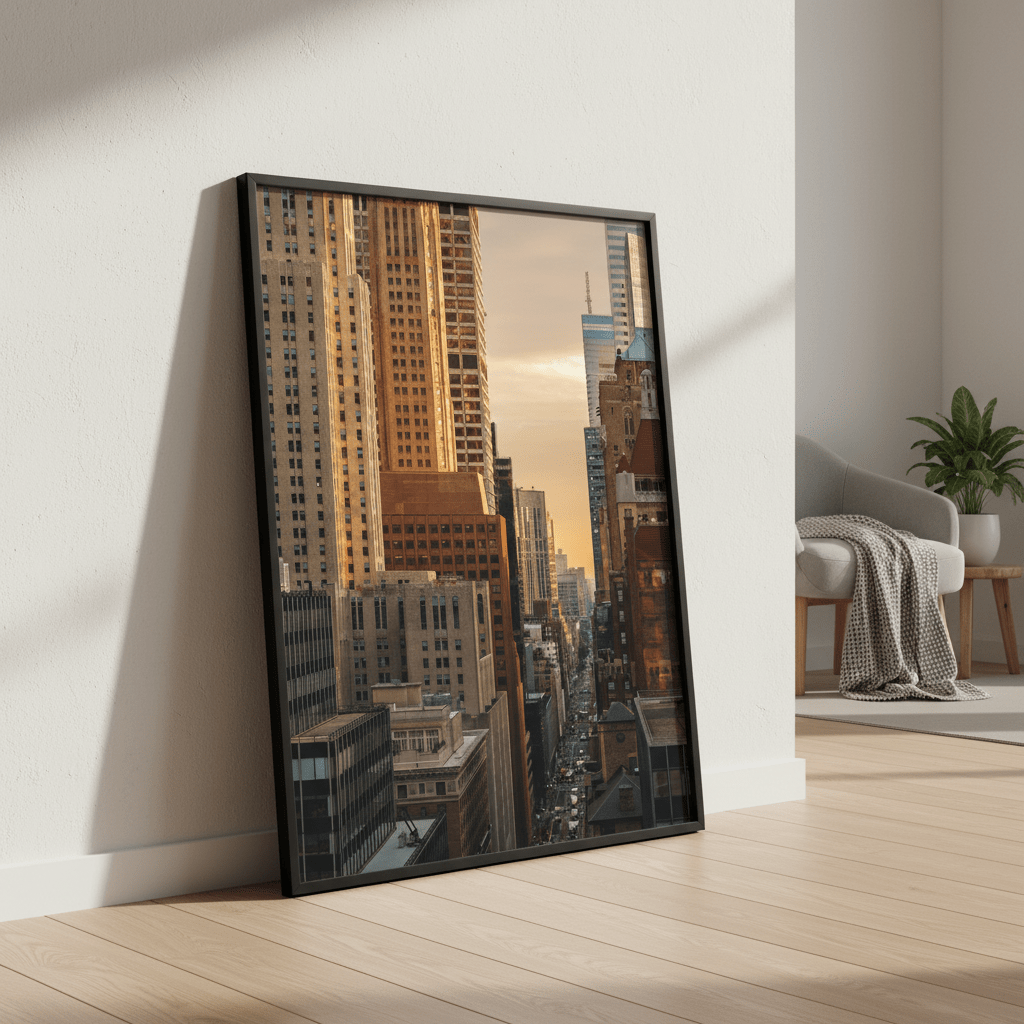 City Morning by Cordula Schaefer wall - art - picture - poster