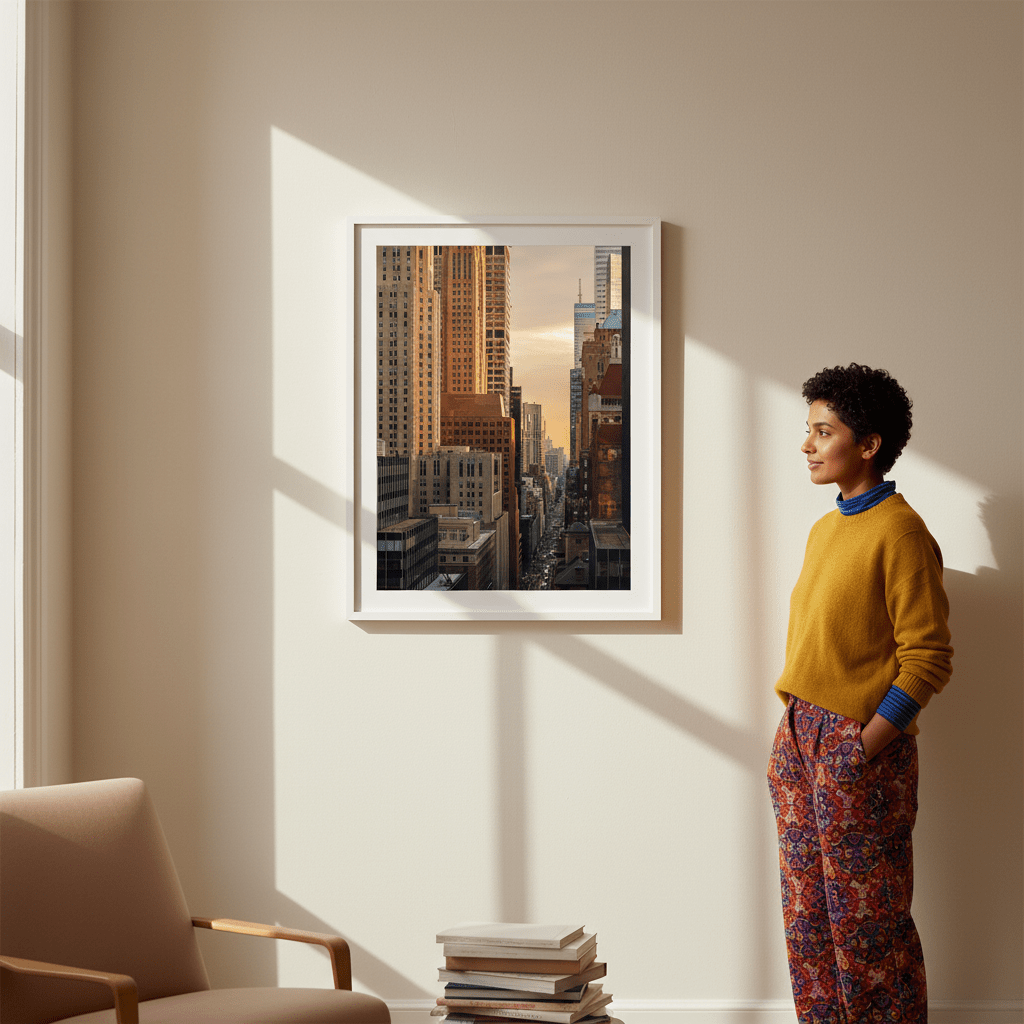 City Morning by Cordula Schaefer wall - art - picture - poster