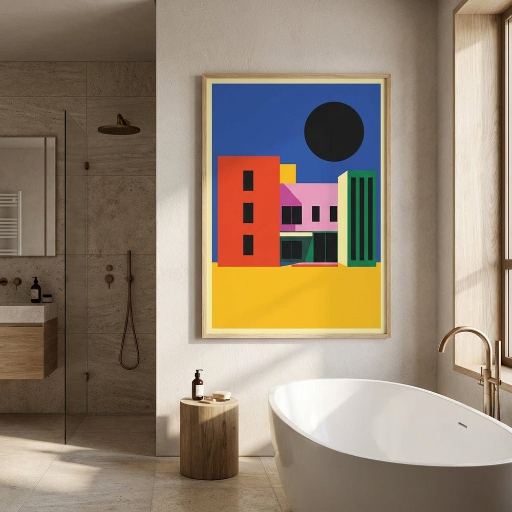 City of Colour wall - art - picture - poster