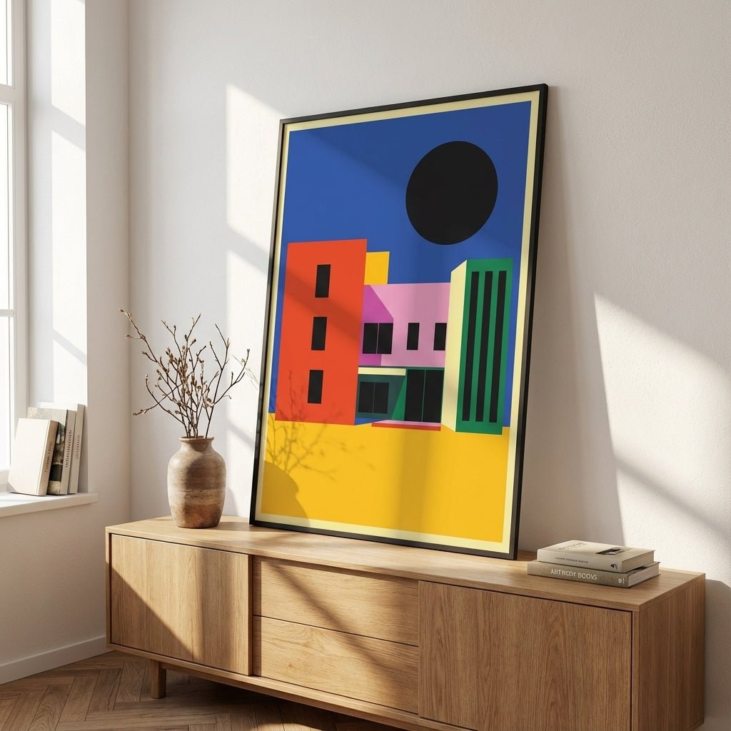 City of Colour wall - art - picture - poster