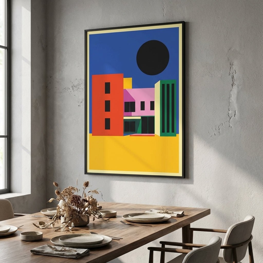 City of Colour wall - art - picture - poster