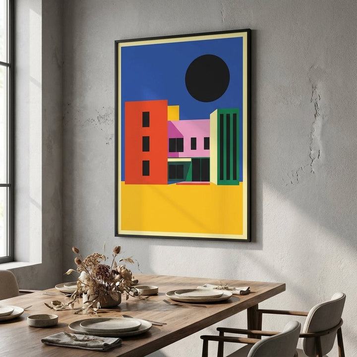 City of Colour wall - art - picture - poster
