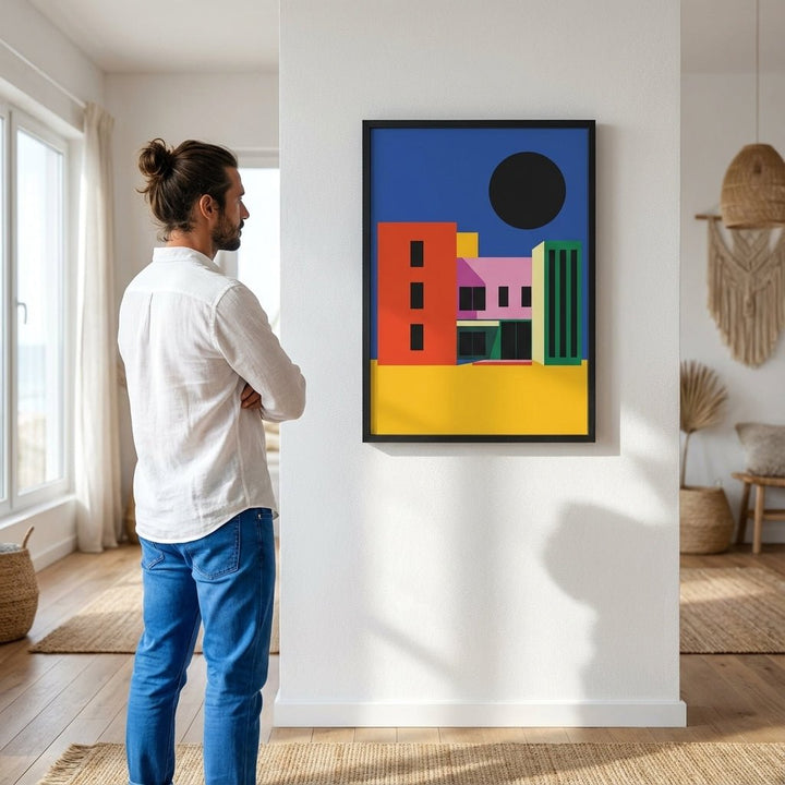 City of Colour wall - art - picture - poster