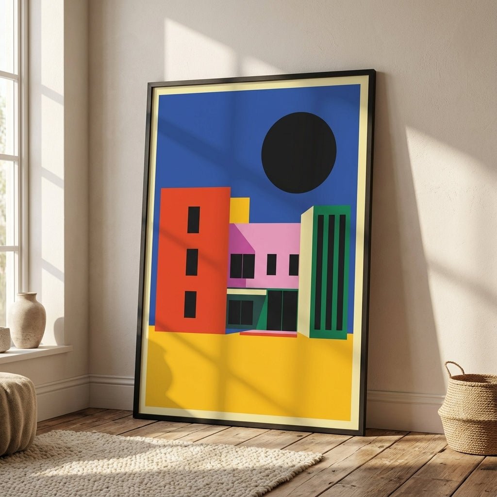 City of Colour wall - art - picture - poster