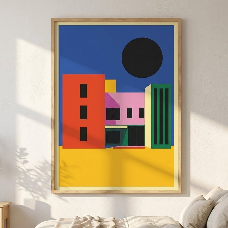 City of Colour wall - art - picture - poster