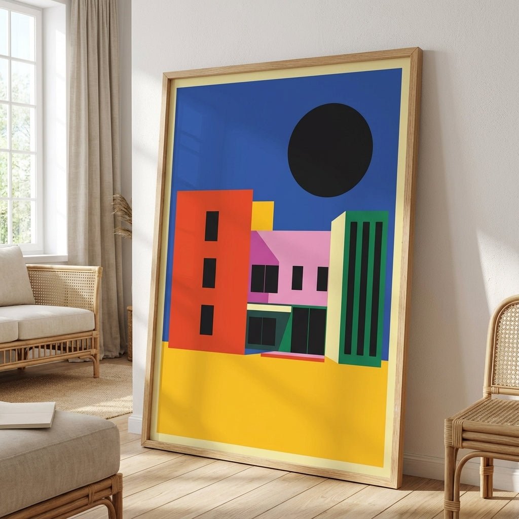 City of Colour wall - art - picture - poster