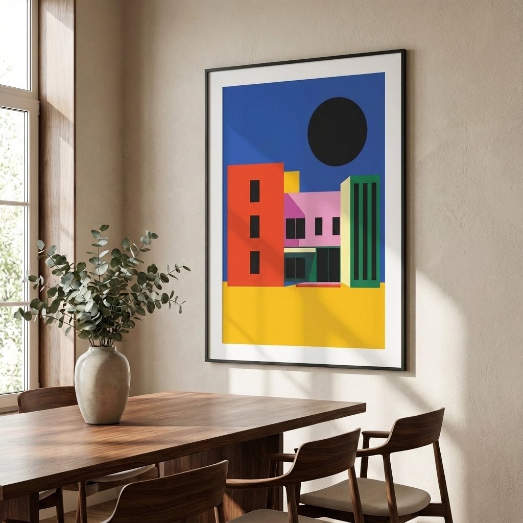 City of Colour wall - art - picture - poster