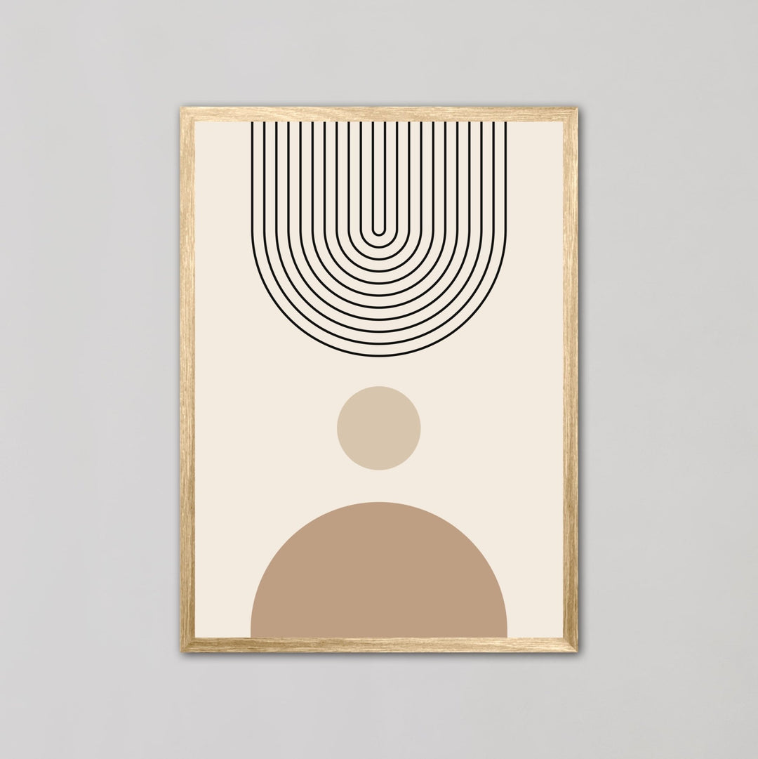 Classic Geometric Shapes Wall Art - Style My Wall