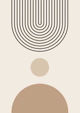 Classic Geometric Shapes Wall Art