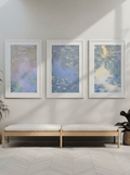 Claude Monet Exhibition Water Lillies Trio