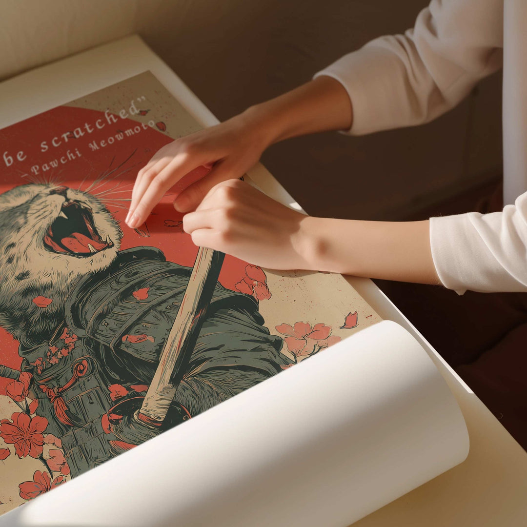 Claw and Fin Set of 2 Japanese Posters wall - art - picture - poster