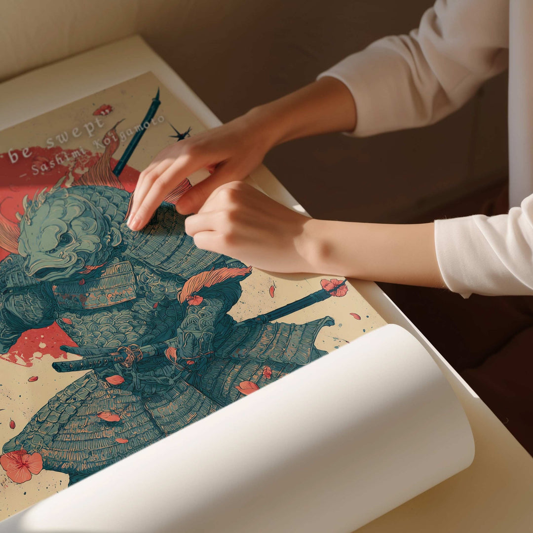 Claw and Fin Set of 2 Japanese Posters wall - art - picture - poster