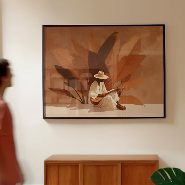 Clay Strings Abstract Wall Art