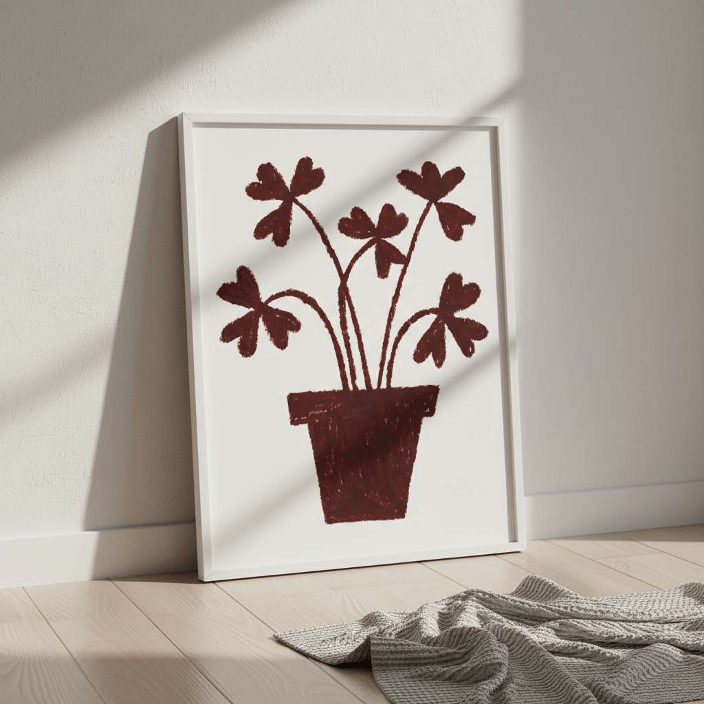 Clover by Silvia Visscher wall - art - picture - poster