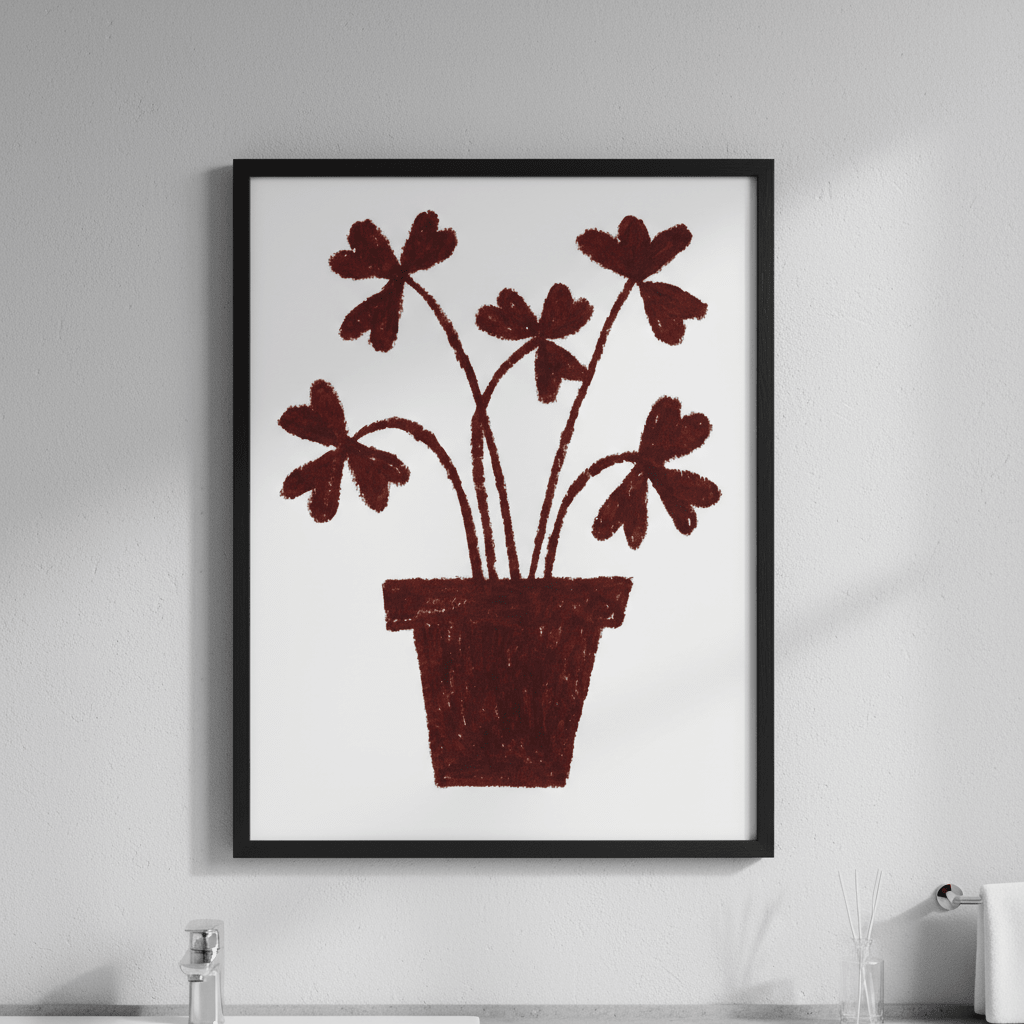 Clover by Silvia Visscher wall - art - picture - poster