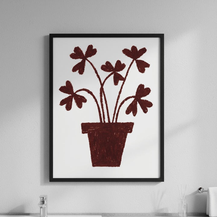 Clover by Silvia Visscher wall - art - picture - poster