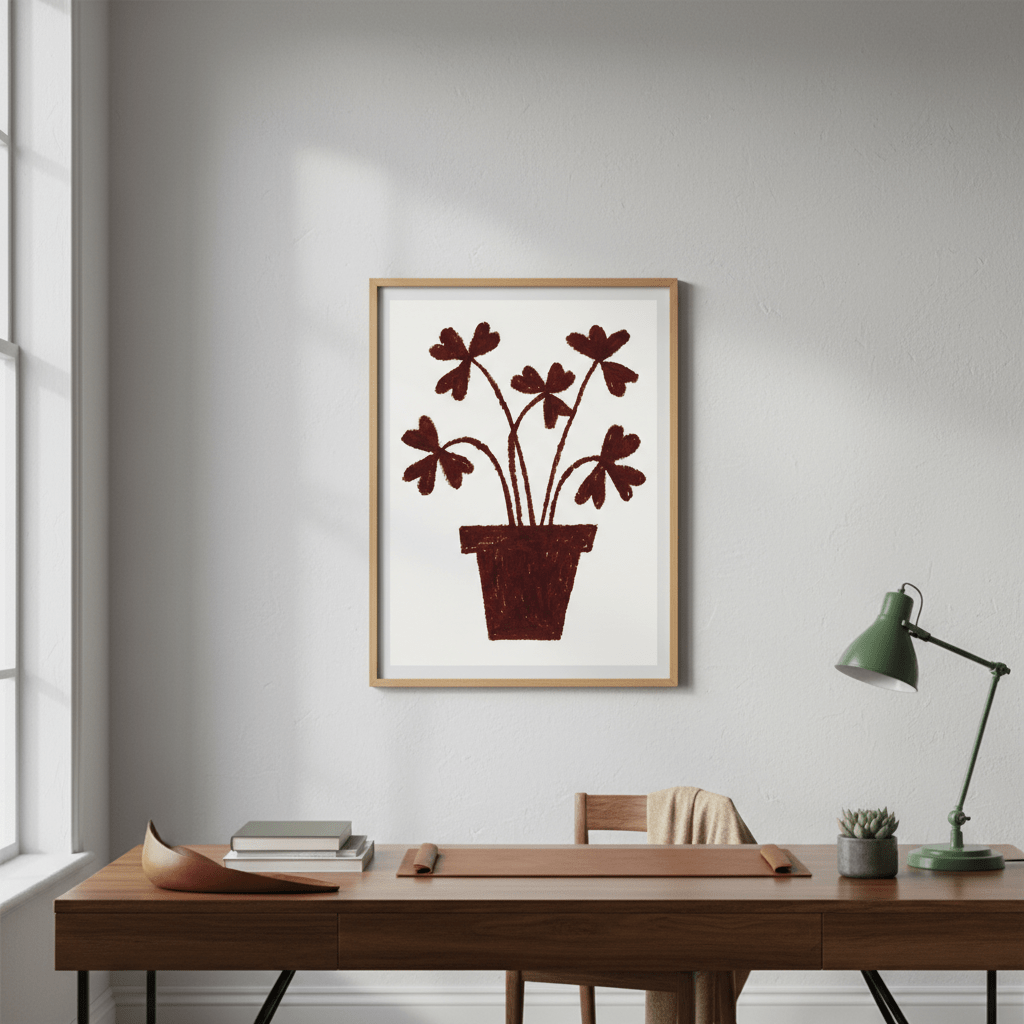 Clover by Silvia Visscher wall - art - picture - poster
