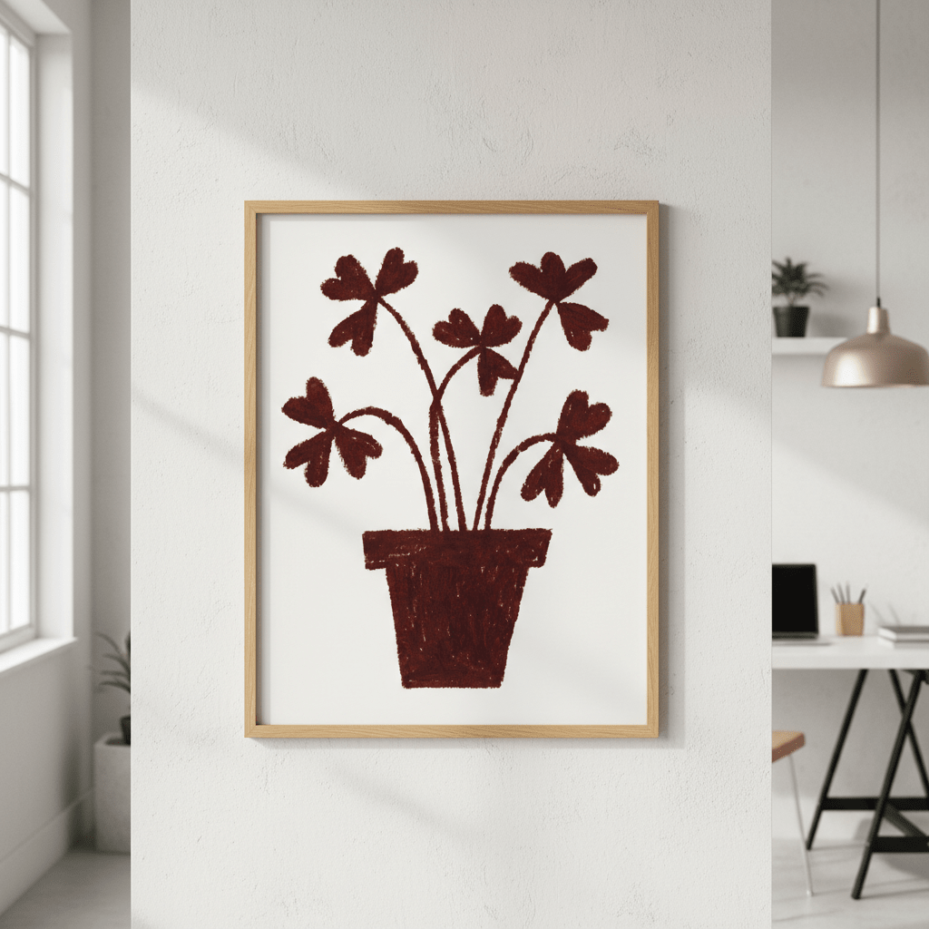 Clover by Silvia Visscher wall - art - picture - poster