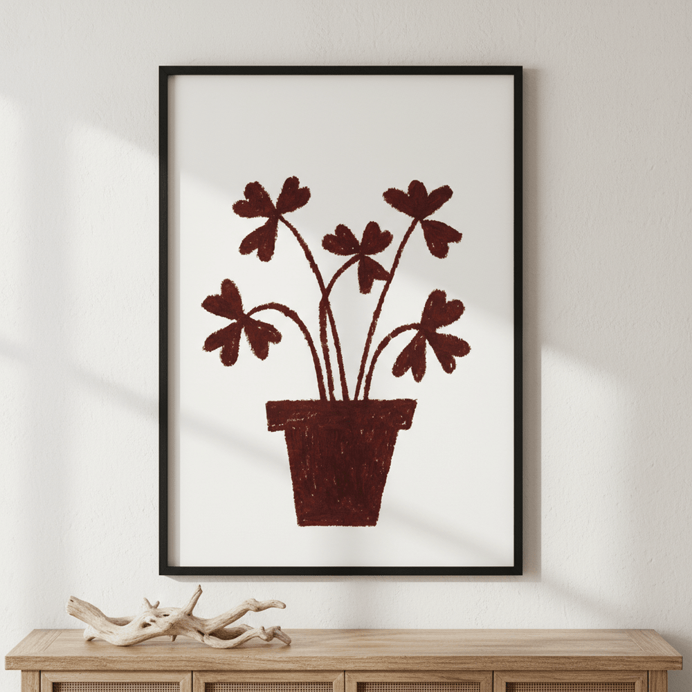 Clover by Silvia Visscher wall - art - picture - poster