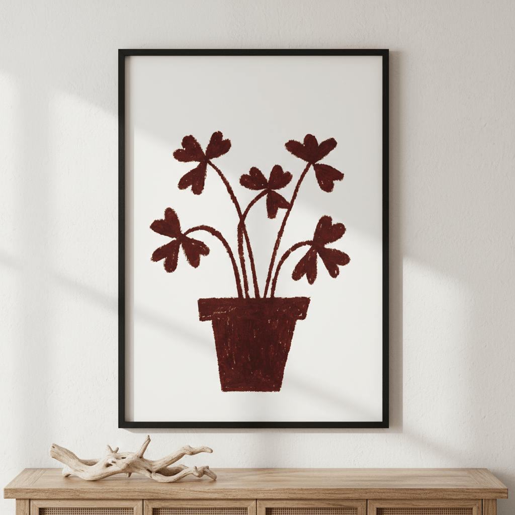 Clover by Silvia Visscher wall - art - picture - poster