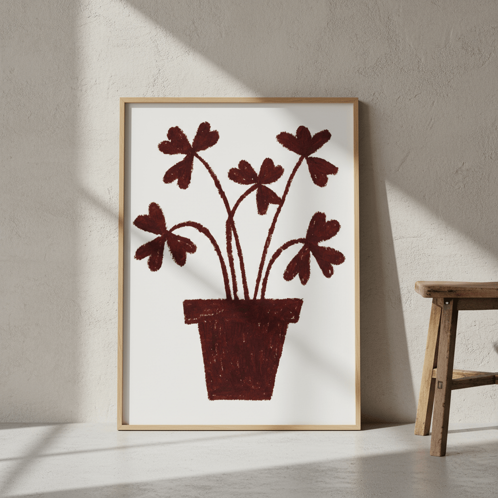 Clover by Silvia Visscher wall - art - picture - poster