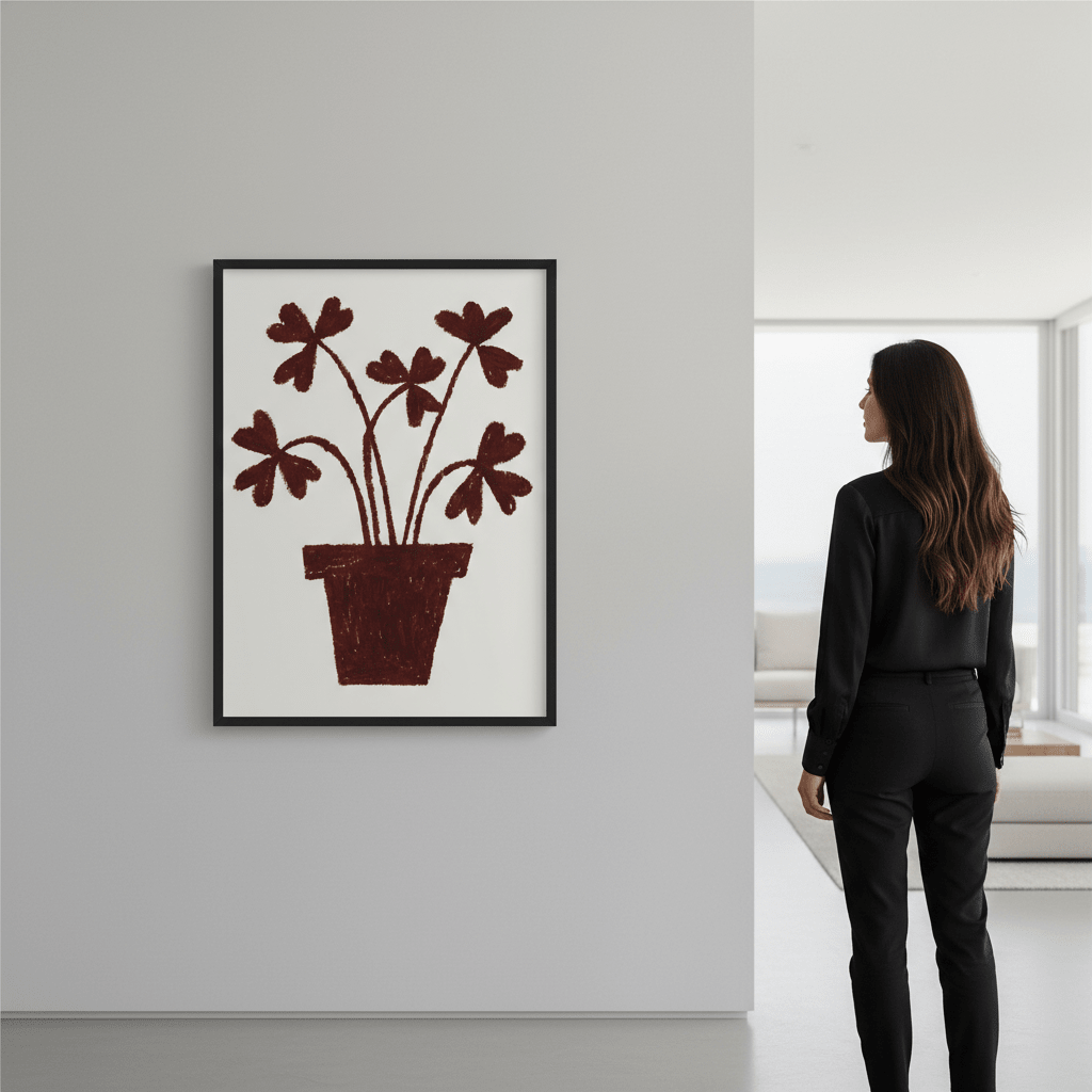 Clover by Silvia Visscher wall - art - picture - poster