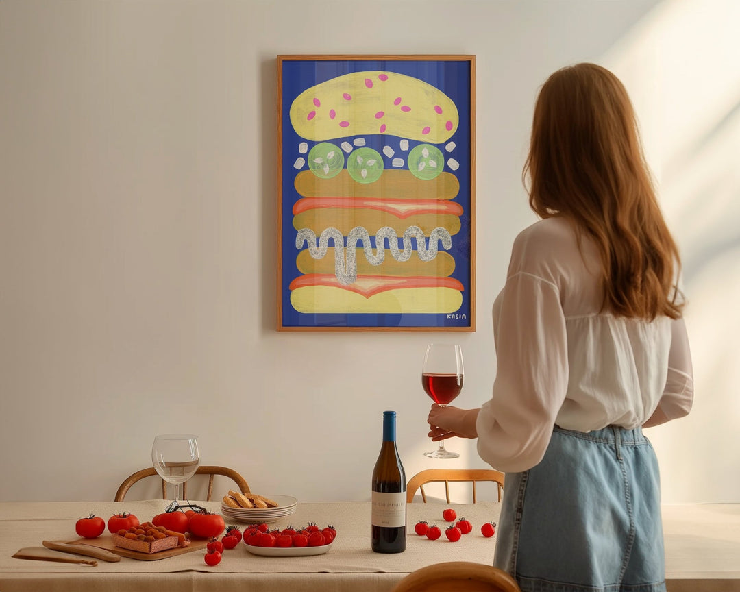 Cluck Yeah by Kasia Sykus wall - art - picture - poster