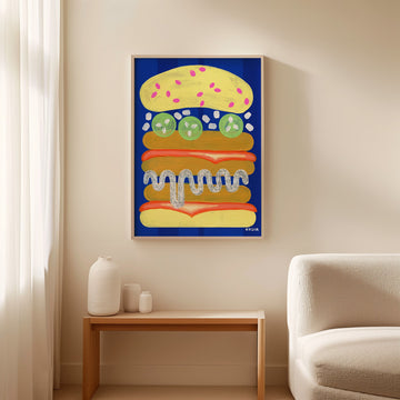 Cluck Yeah by Kasia Sykus wall - art - picture - poster