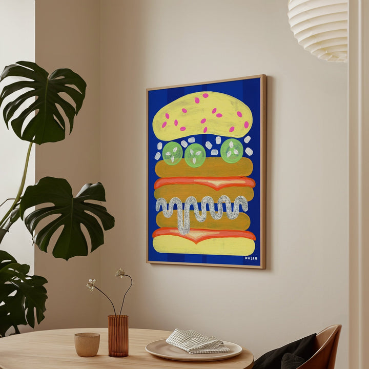 Cluck Yeah by Kasia Sykus wall - art - picture - poster