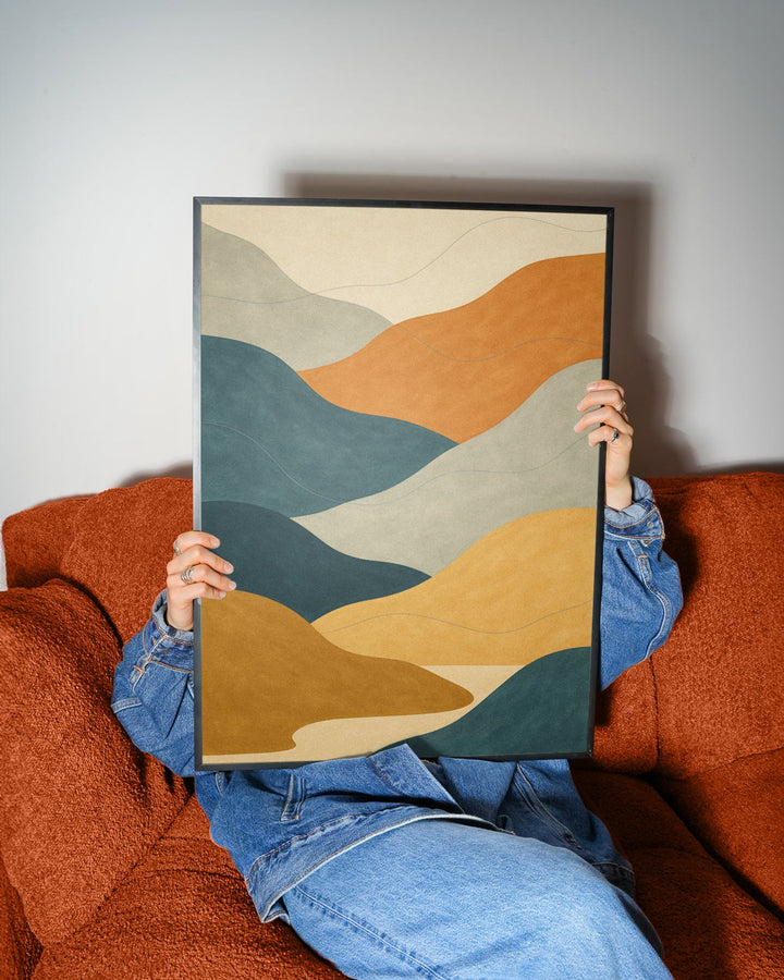 Coastal Mirage wall - art - picture - poster