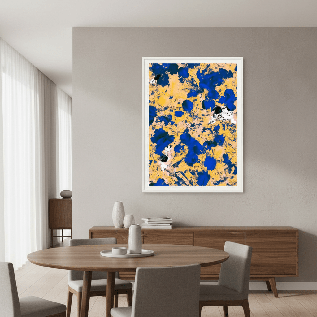 Cobalt Green by 83 Oranges wall - art - picture - poster