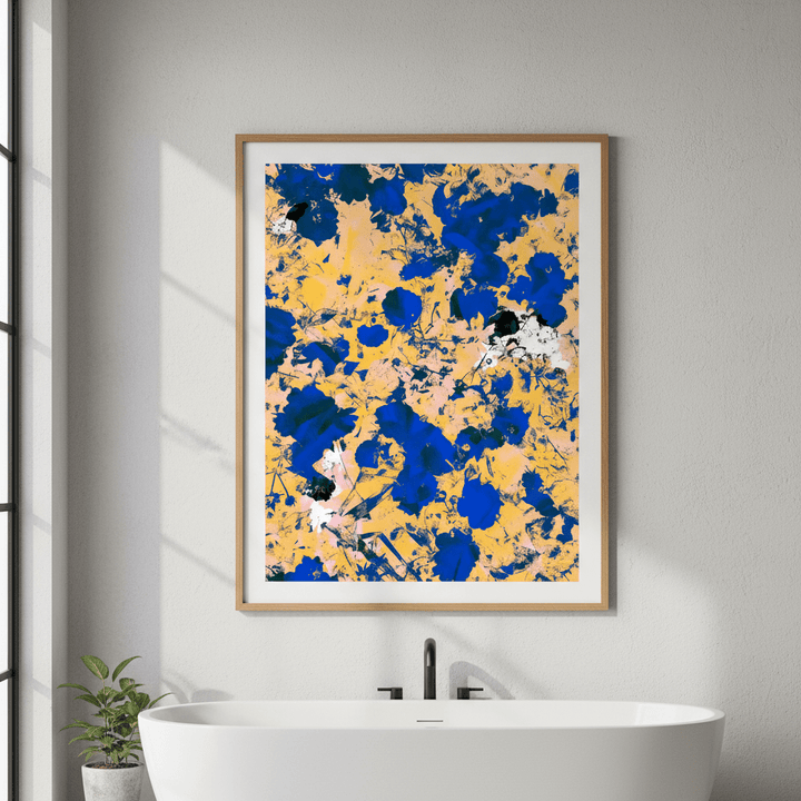 Cobalt Green by 83 Oranges wall - art - picture - poster