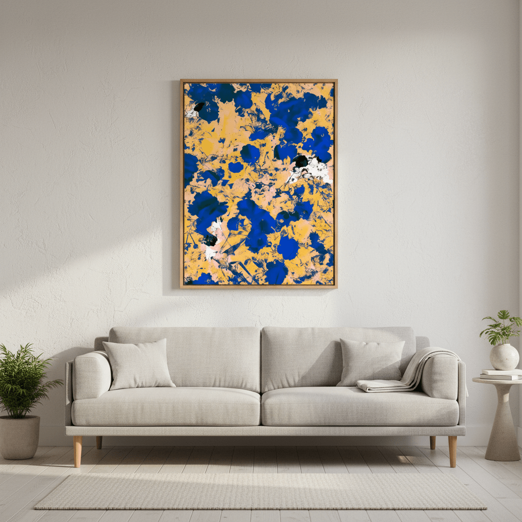 Cobalt Green by 83 Oranges wall - art - picture - poster