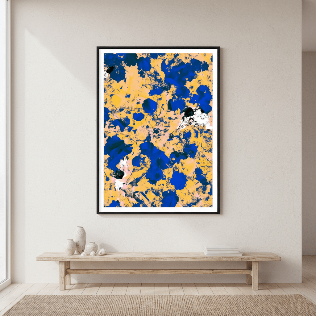 Cobalt Green by 83 Oranges wall - art - picture - poster