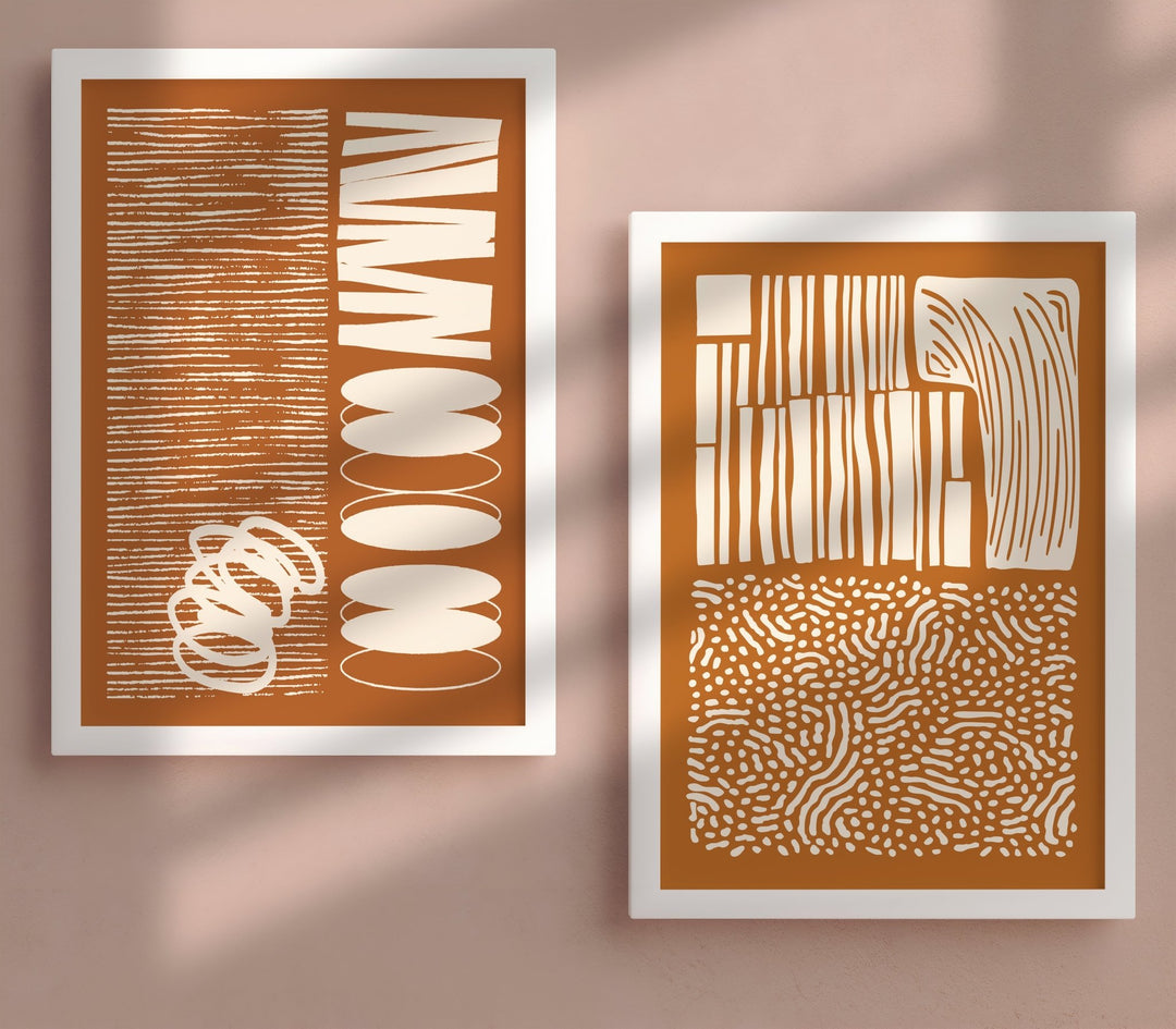 Code Line Language Set of 2 by Lisa Solomoniuk wall - art - picture - poster