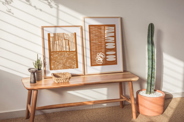 Code Line Language Set of 2 by Lisa Solomoniuk wall - art - picture - poster