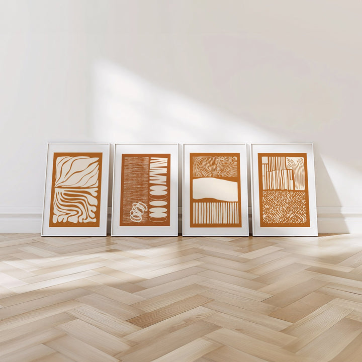 Code of the River Lands Set of 4 by Lisa Solomoniuk wall - art - picture - poster