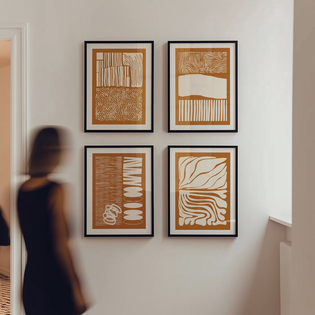 Code of the River Lands Set of 4 by Lisa Solomoniuk wall - art - picture - poster